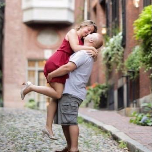 Lush Cranberry Red Cocktail Dress, Size Large - Picture 6 of 9